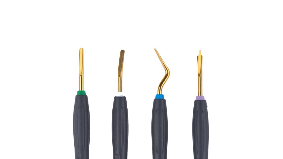 Luxator P-Series Kit PK4 – patru instrumente P1 P2 P3 P4
