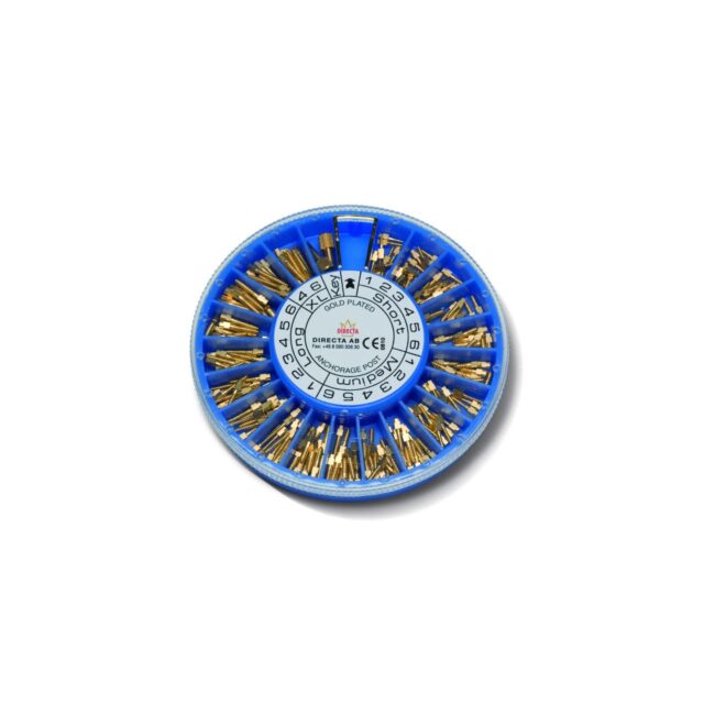 Anchorage Posts Gold plated in box front_start image