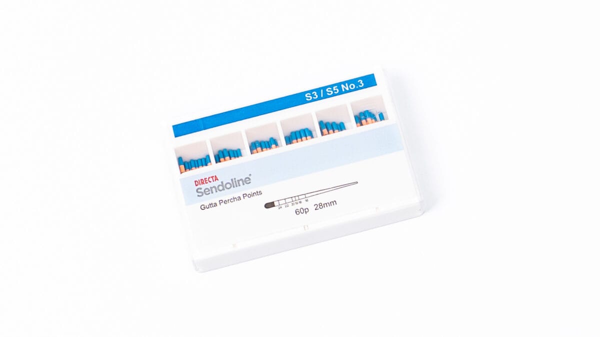 Sendoline S3/S5 Gutta Percha points no 3