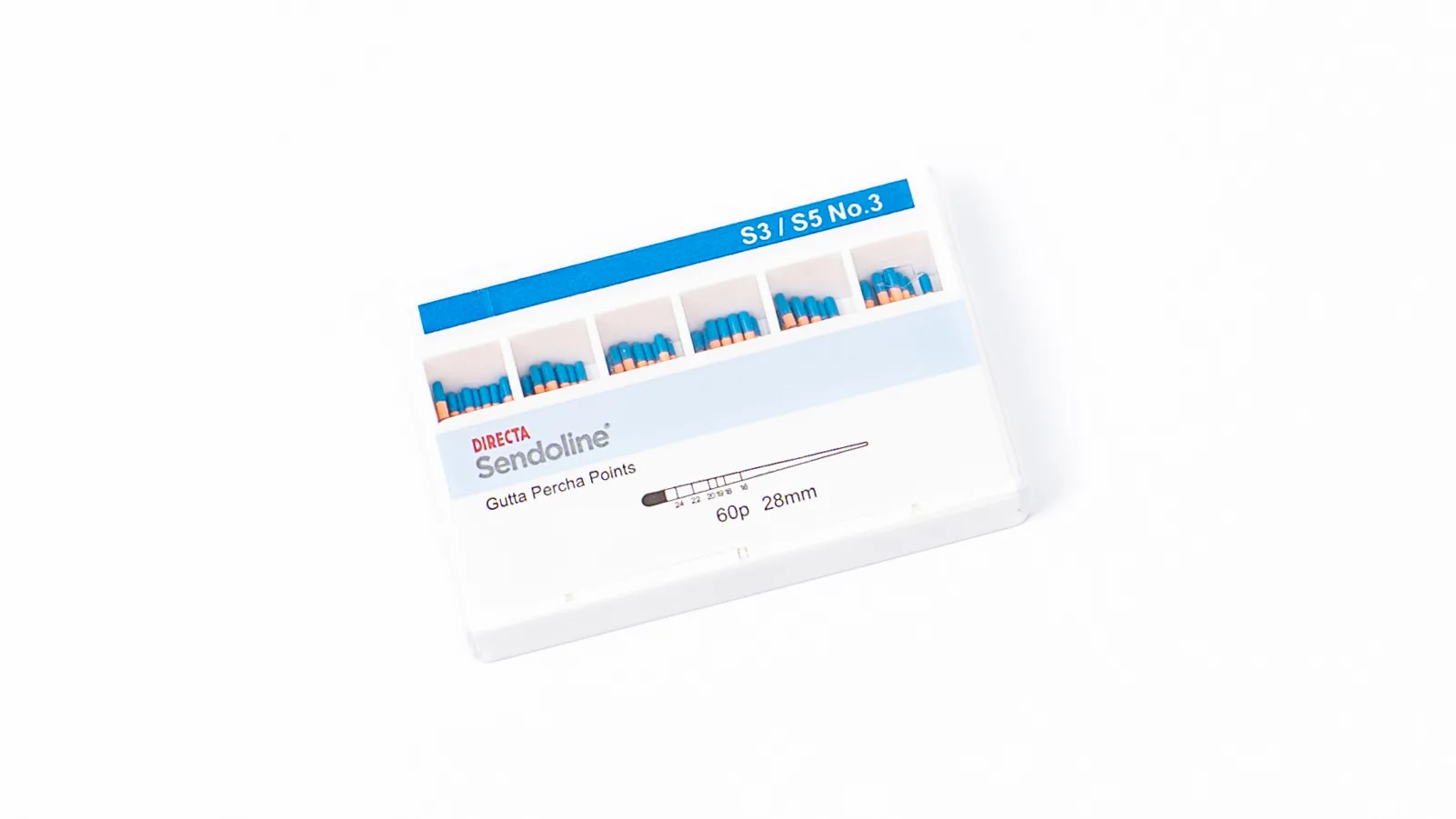 Sendoline S3/S5 Gutta Percha points no 3
