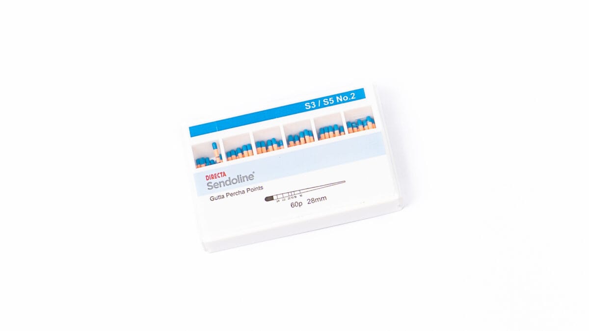 Sendoline S3/S5 Gutta percha points no 2