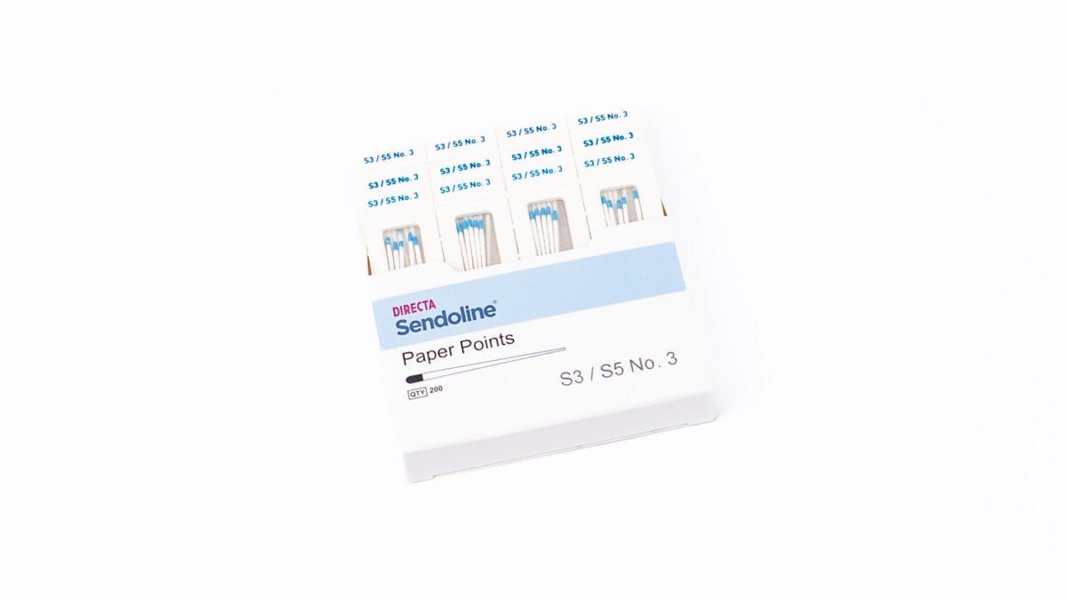Sendoline Paper Points S3/S5 no 3 in box