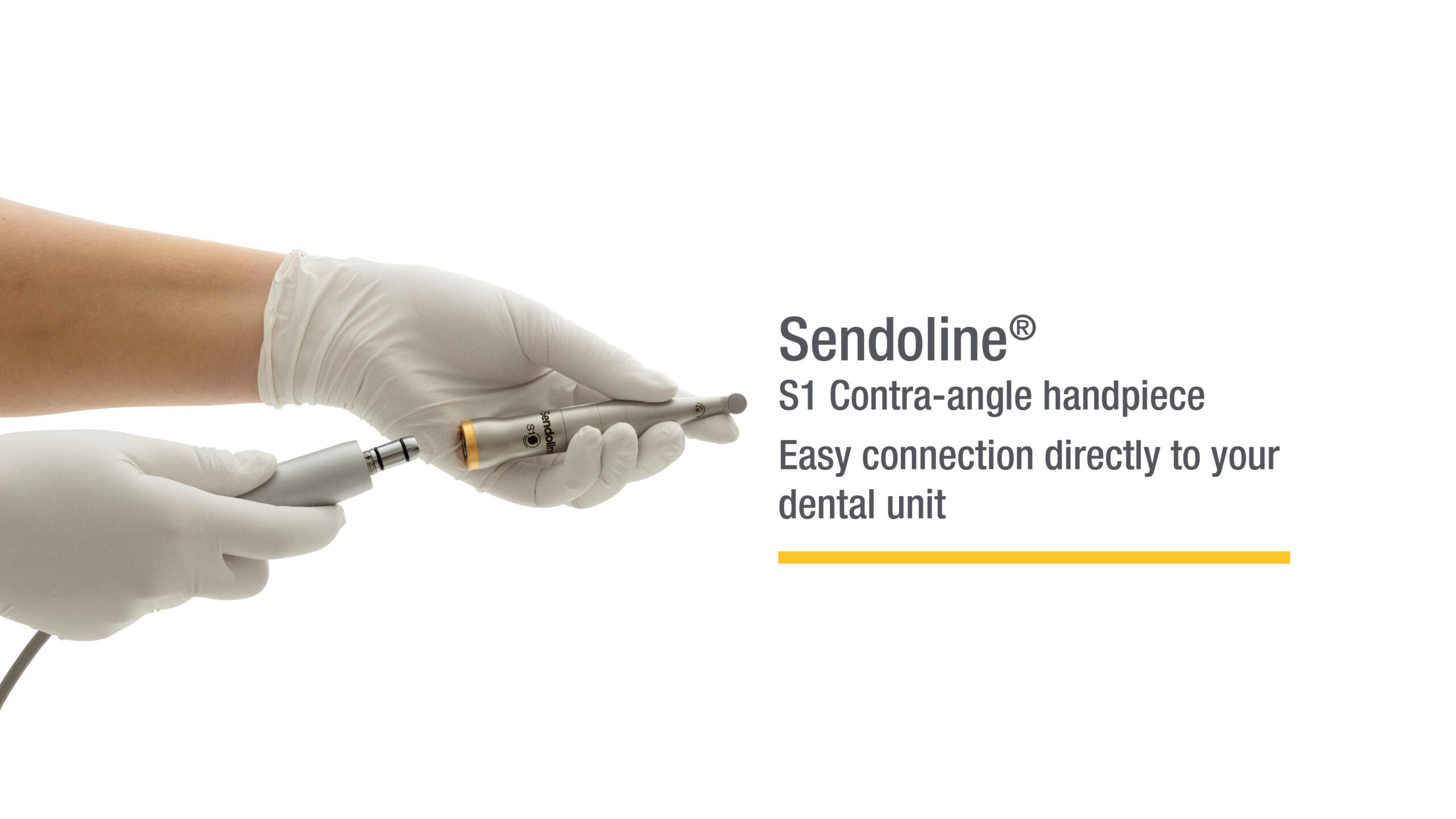 Sendoline s1 contra-angle banner image start page
